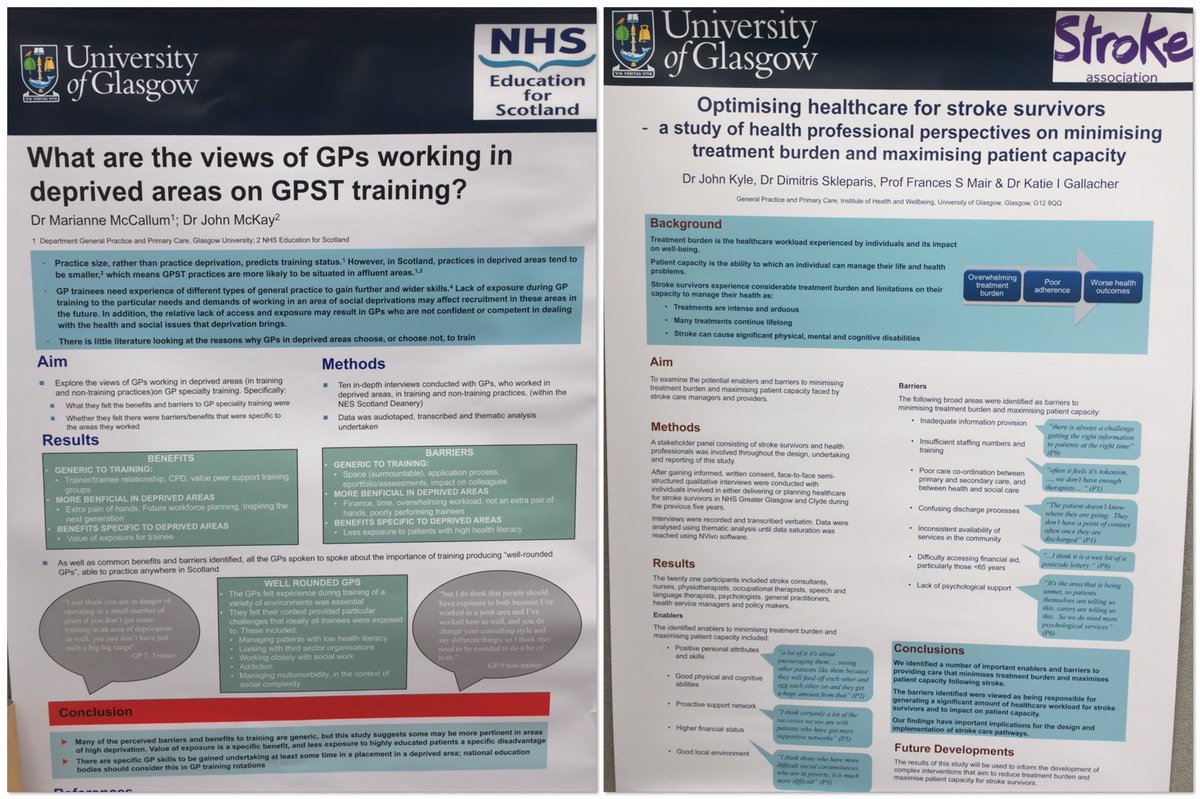 Strong poster representation of <a href="/gppcglasgow/">UofG GPPC</a> at #sapcasm from <a href="/mmccallum81/">Marianne McCallum</a>, <a href="/KirstyDunc/">Kirsty Duncan</a> and John Kyle