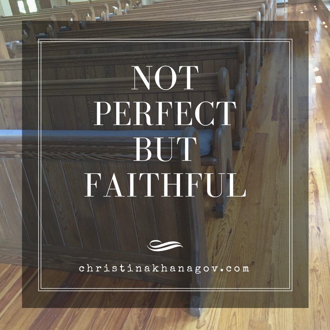 Perfection has one role in the church and we’re not him. #wordishWednesday #amwriting christinakhanagov.com/not-perfect-fa…