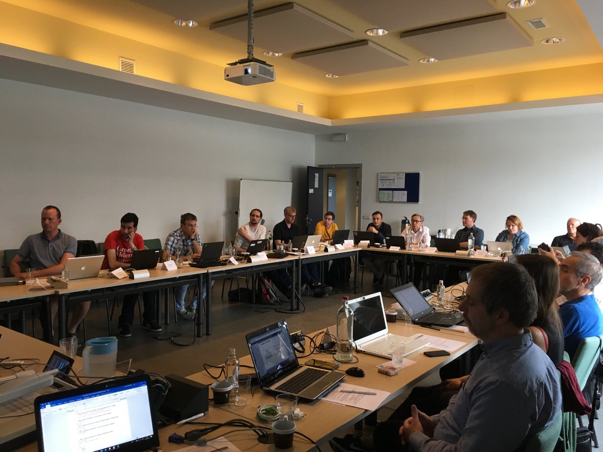 VESSEDIA_H2020's tweet photo. The @VESSEDIA_H2020 partners are sitting together right now at the technical and advisory board meeting in Leuven.

The progress is very good and there are ongoing technical discussions. 

#H2020 
@EU_H2020 https://t.co/75teYtcluc