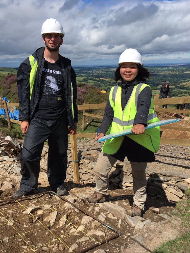 UoLAFS's tweet photo. Open Mornings for visiting the final Penycloddiau Hillfort excavations ⛏ are Wed. 25th July and Wed. 8th August. A guided walk, up to 440 m AOD, will be led by Clwydian Range Archaeologist @Fionagale4. Meet at Coed Llangwyfan car park (LL16 4NA) at 10 am. @Clwyd_Dee_AONB https://t.co/GCZ6NL9DnL