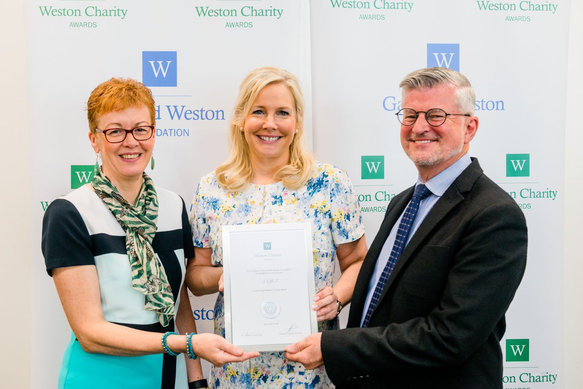 We’re so proud to have won a 2018 #westoncharityawards The support we’ll receive will help us grow and and continue our work @GarfieldWFdn @PilotlightUK