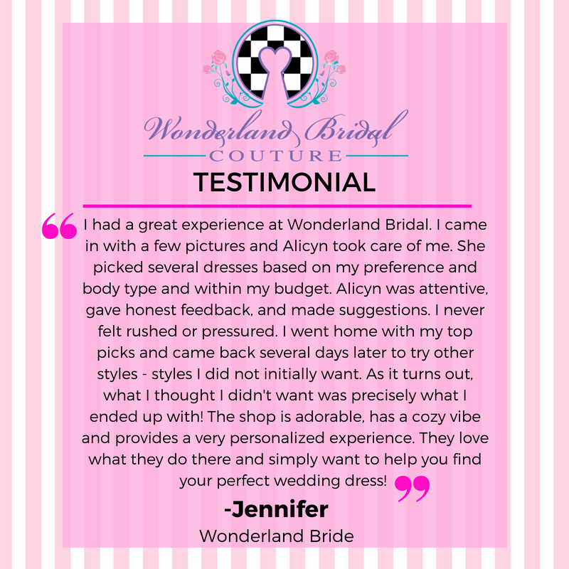 A #WeddingWednesday review for the books. Thank you Jennifer!