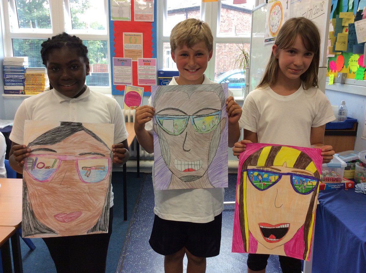 StAugustinesCPS's tweet photo. Year 5 have produced amazing artwork reflecting on their favourite sporting memory #sportingmemory #amazingart https://t.co/INPz7OytnW