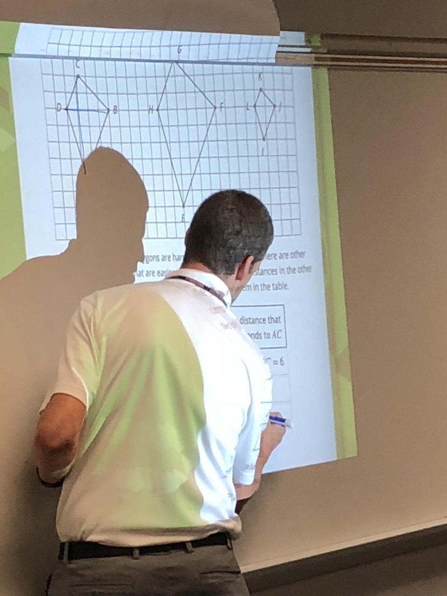shandua_ellis's tweet photo. 7-1 diving deep into the new math curriculum @eastcarymiddle - Essential Question: How can a scale be used to make a copy? Mr. Greene helps students develop their reasoning skills around scaling quadrilaterals. #mathrigor https://t.co/jxwaW0zNzP