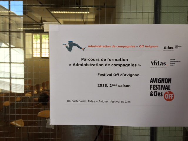 Afdas's tweet image. #OFF18 #FDA18 #MPSV 
Ça va commencer ➡️ Présentation du programme de #formation avignon OFF animée par @YMuchembled