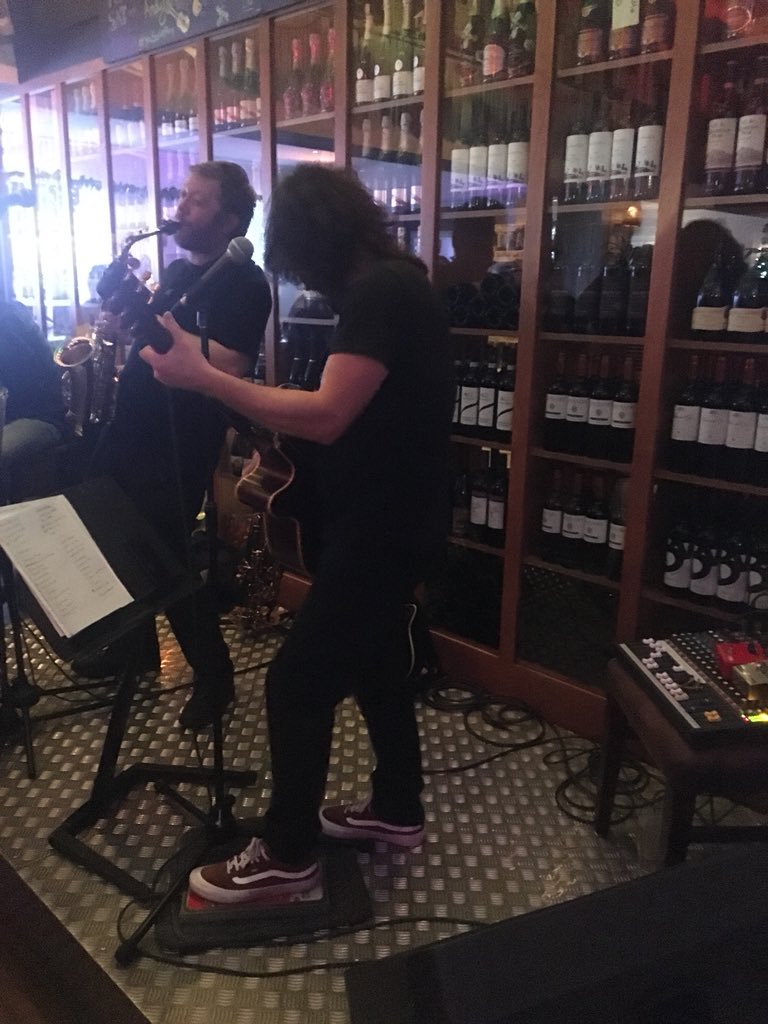 Tomslatelounge's tweet image. The Hook Sax will be giving us some Funky vibes tomorrow night! 

#LiveMusic
#StocktonHeath
#FunkyVibes