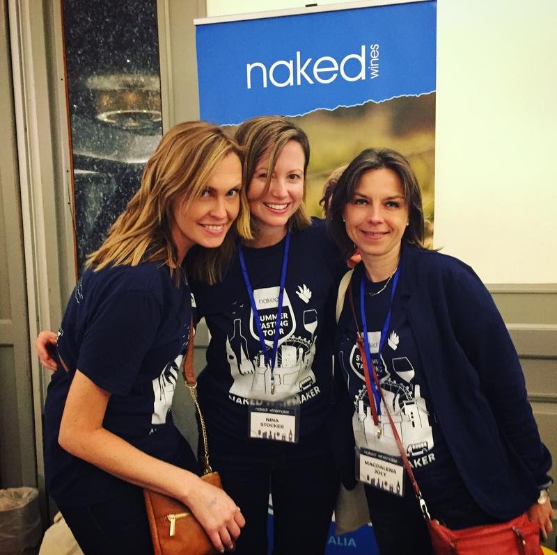 NakedWines's tweet photo. Can you tell that @BMGwines winemaker Rebecca had a blast on our #nakedtastings Tour? https://t.co/Ur9ddNtDq8