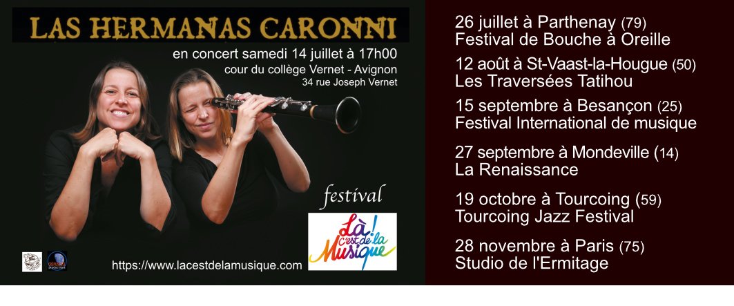 #avignon2018 #festival #musique #lacestdelamusique #Tatihou #Besançon #Mondeville #Tourcoing #Paris