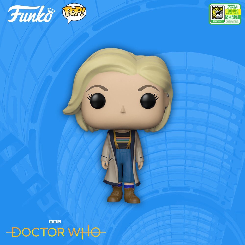 thirteenth doctor funko pop with coat