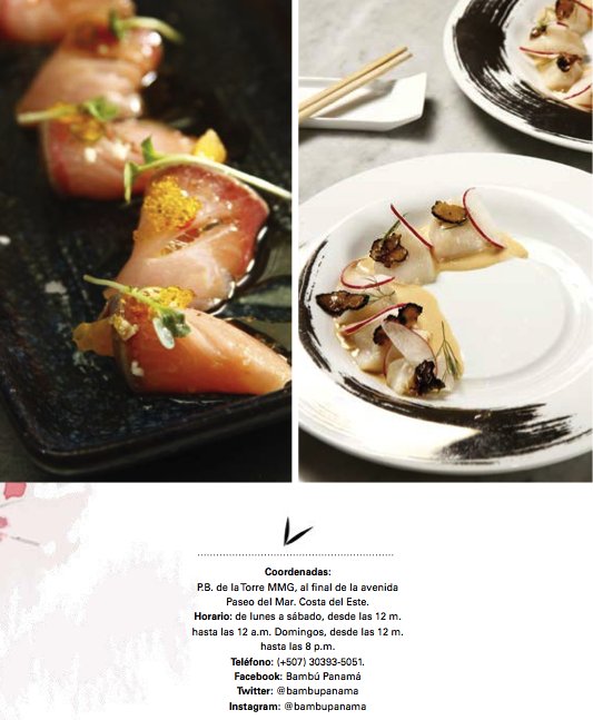 AunoPanama's tweet photo. Si ya te encantaban sus platos de alta calidad, ahora te vas a enamorar de su nueva gama de sensaciones, pues #BambúPanamá incorporará creaciones de la cocina nikkei gracias al ingreso del talentoso y experimentado chef Jorge Dionicio. https://t.co/YRDRCNGaSE