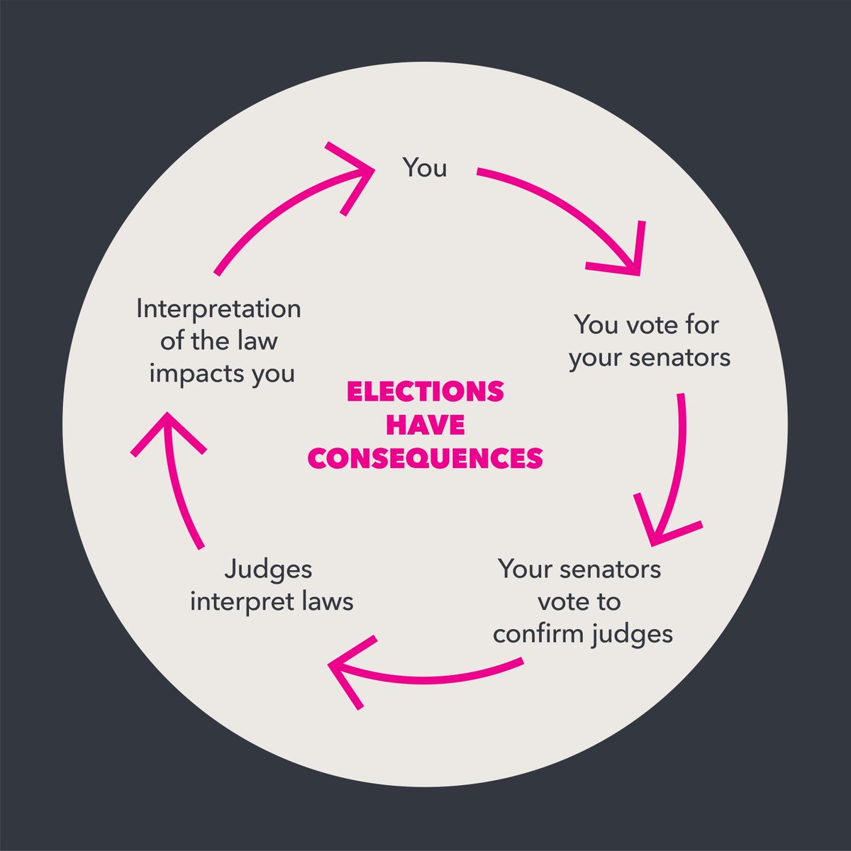 PPact's tweet photo. Reminder: elections have consequences. #StopKavanaugh #SaveSCOTUS https://t.co/qbm43emNPf