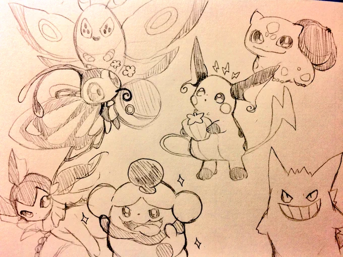 アナログ落書き 