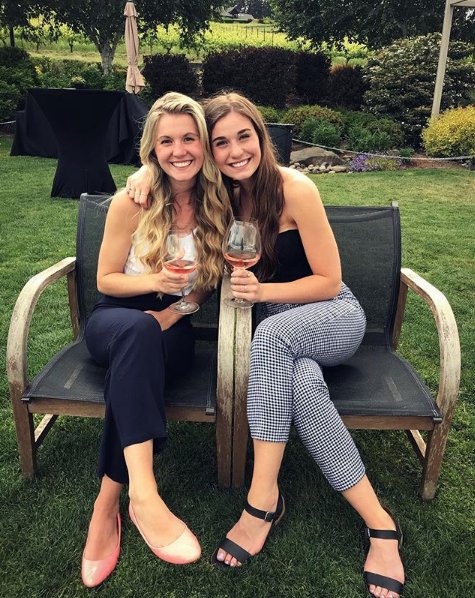 Our favorite way to spend a day at the winery… Cheers! #HawksViewWinery