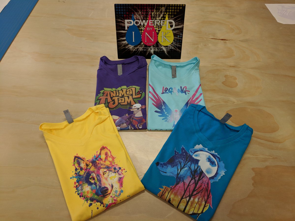 Powered_By_INK's tweet photo. Want custom t-shirts for your kiddos or yourself? Birthdays, special occasions or just for fun? We've got you covered. Give us a call today. #poweredbyink #youthinkitweinkit #fueledbyyourimagination #customtees #teezurway https://t.co/J0KeFvERRV