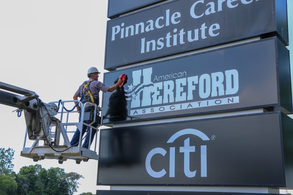 americanherf's tweet image. We are officially part of the 11500 Ambassador Drive sign along I-29. Make sure to stop by and say hello if you're in the area!