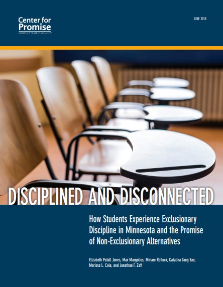 MNYouth's tweet image. "We've got to change what we're doing because what we did before isn't working." -#Minnesota school administrator on the need for alternatives to #ExclusionaryDiscipline- learn more in the new Disciplined &amp;amp; Disconnected report: gradnation.americaspromise.org/report/discipl… #ReThinkDiscipline