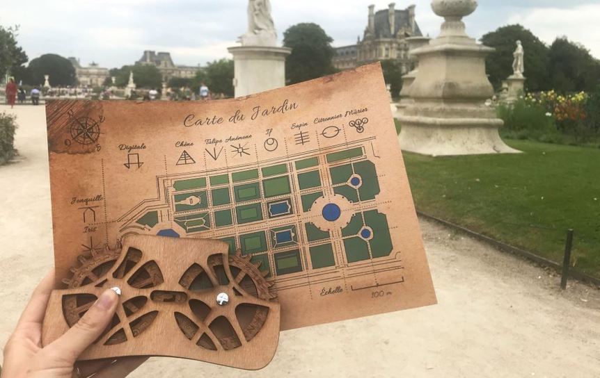 CLICfrance's tweet image. [ARTICLE] Le @MuseeLouvre lance son escape game estival « Mystères aux Tuileries » – club-innovation-culture.fr/musee-louvre-e…