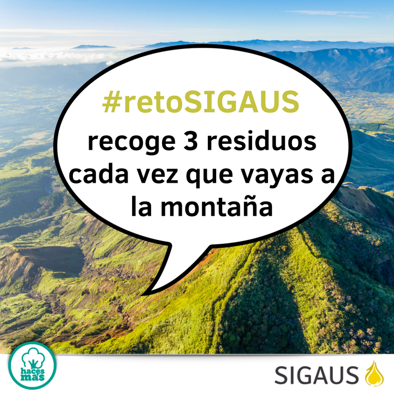 HacesMas's tweet photo. ¿De vacaciones a la montaña? Difunde, comparte, pasa a la acción y súmate al #retoSIGAUS. https://t.co/OKdicBRZfb