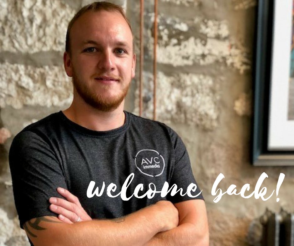 AVCImmedia's tweet photo. AVC Immedia are delighted to welcome back Senior AV Technician - Steve Carle to the team!
For all your AV requirements contact info@avcimmedia.com
#av #audiovisualsupport #avc #create #connect https://t.co/1dacogFFT5