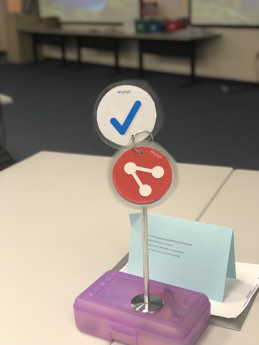SamBooherEdu's tweet photo. What’s happening? Day two of the #FWISD Learning Model training! 👩🏼🏫😃 @engage_learning #FWISDlearning https://t.co/fVGoByXWgR