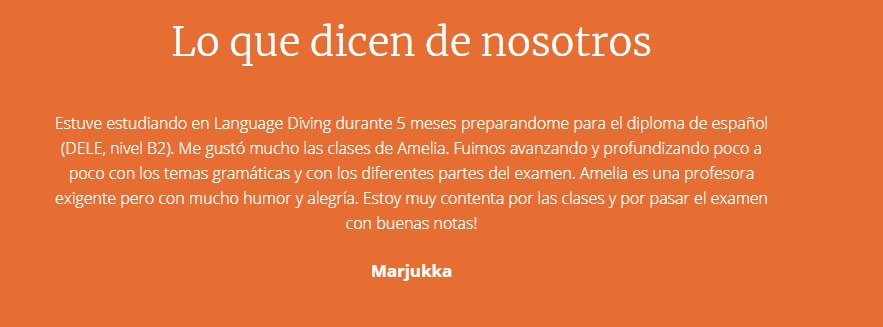 LanguageDiving's tweet image. ¿Necesitas prepararte el examen #dele? ¿O piensas hacerlo como un reto personal? Con un poquito de esfuerzo en casa 📖 y un poco de café durante las clases ☕, conseguirás tu título de DELE 👩‍🎓. ¡Contacta @LanguageDiving! #estudiarespañol #spanishclasses #sevilla