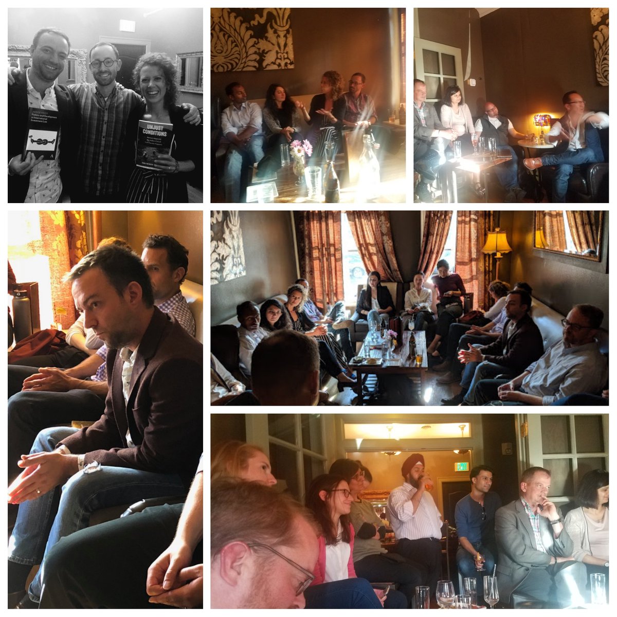 toddntucker's tweet photo. Thanks to @neilwatkins05 @ammadnb Nicole &amp; crew for hosting a great joint book talk for #JudgeKnot and @tpcookson's #UnjustConditions. @Gates_Cambridge alums meet @gatesfoundation peeps! https://t.co/PzVQ4SEOcP