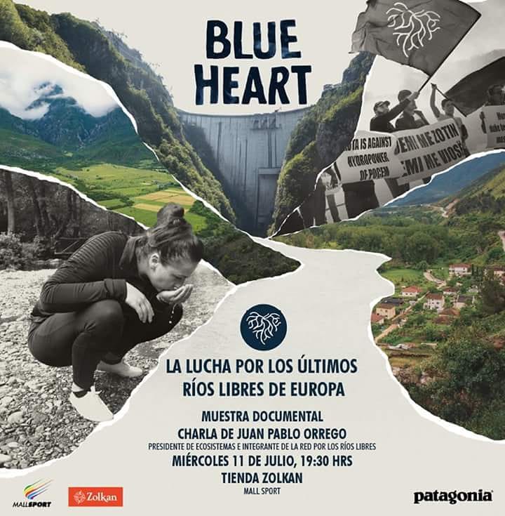 MitziUrtubia's tweet photo. #BlueHeart imperdible hoy en @ZolkanOutdoors 19:30 hrs. @riosvivos @patagoniaCHL @FranOrrego @_Patyta https://t.co/nRU4bQ7z10