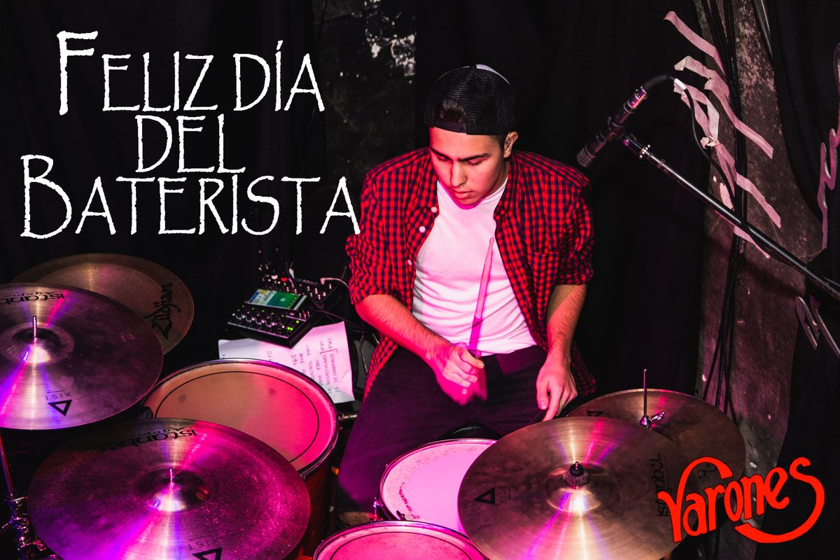 Hoy es el día del baterista! Feliz día a nuestro Nacho y a todos/as los/as bateristas