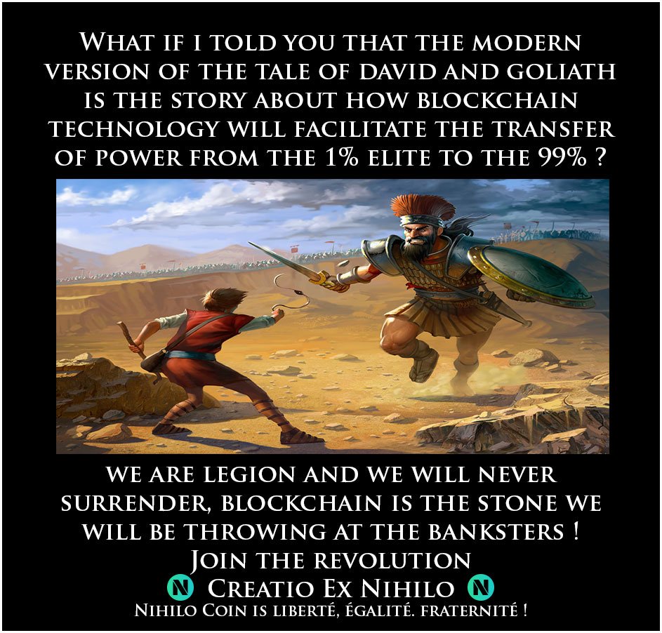 TheMatrix_dk's tweet photo. Smarter can be better!
#NihiloCoin #NIHL #decentralised #fintech #marketplace #masternodes #passiveincome #fintec #banking #disruption #bounty_tweet #staking #cryptocurrency #CryptocurrencyNews #BTC #bitcoin #DigitalTransformation #OryxCoin #OryxCash #VentureCapital https://t.co/lTzAwaWyKE