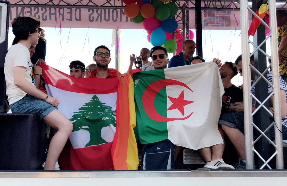 zakostmane's tweet photo. L’union fait la force 🇱🇧🌈🇩🇿💪😘
Photo prise le 7 juillet à l’occasion de la #GaryPride de Marseille en compagnie de @HadiDamien https://t.co/OmO7mmLsbq