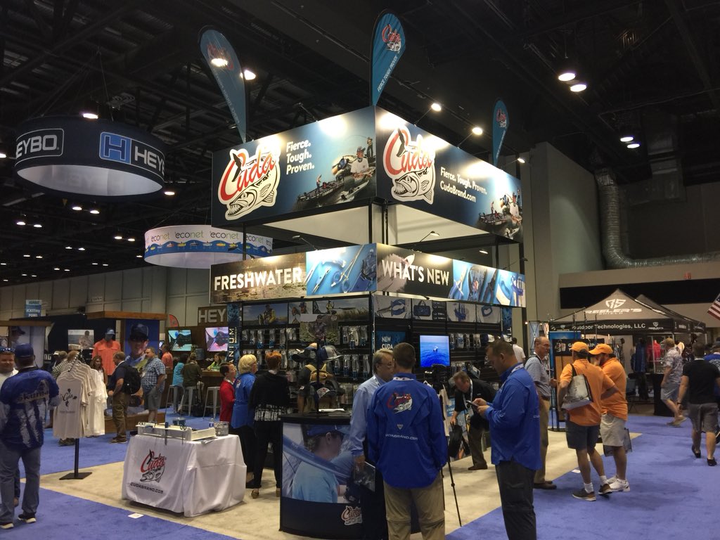 CudaBrand's tweet image. ICAST is love make sure to swing by the Cuda Brand booth 5139 to check out all of the new products!!! #2018icast #cudabrand #cudatools
