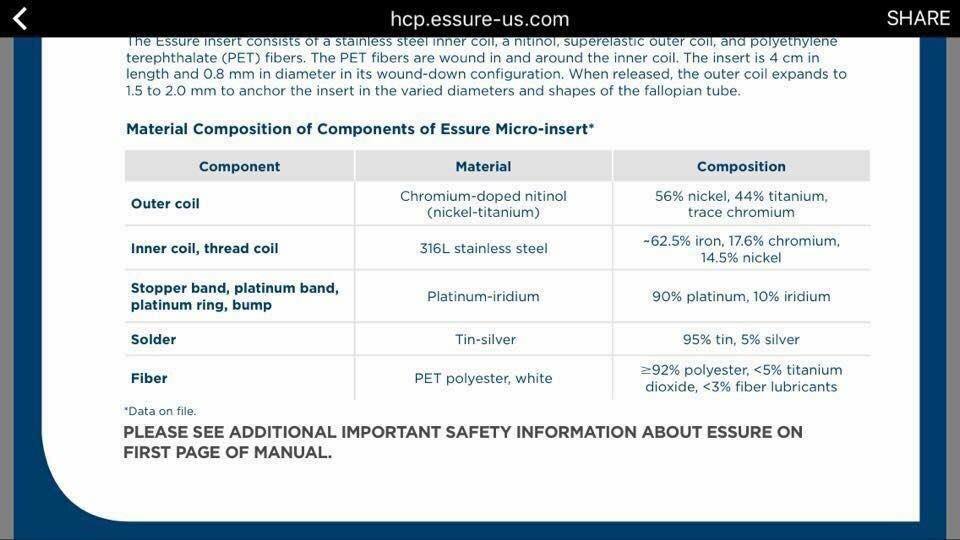 PixieWarrior22's tweet photo. @sarahsahagian #EHell aka #Essure IS a nightmare! #EssureProblems https://t.co/8SmLJDW1vS