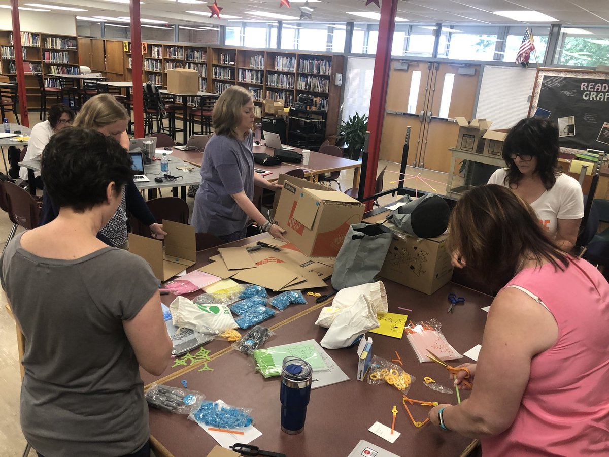 LBugdaBCPS's tweet photo. Thanks to @mmoore12BCPS for showing us the ropes of Maker Learning and for our new maker materials!!! @MRMSlions @cumberland_bcps @rchisholmbcps @katiejudge @snelling @mariaking9 @Kkhammom @kruckelshaus5 @ERothman31 @kallanbcps @gmillerbcps https://t.co/TSngFvTyGN