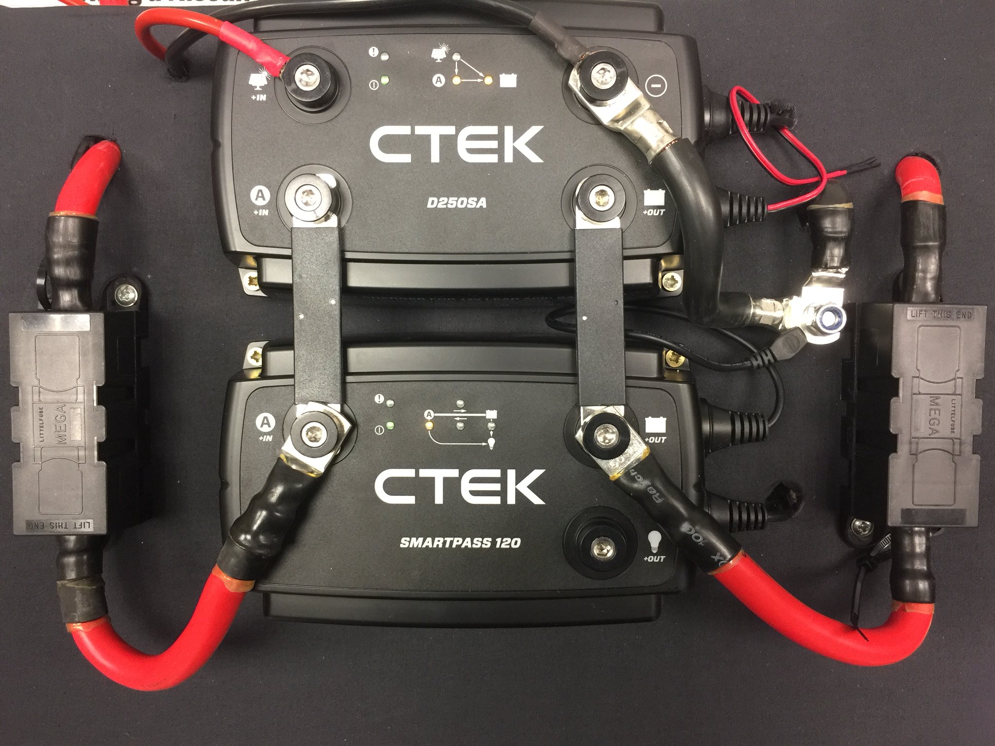 Camper-Electrics on Twitter: "My Ctek 140 amp off grid charging system