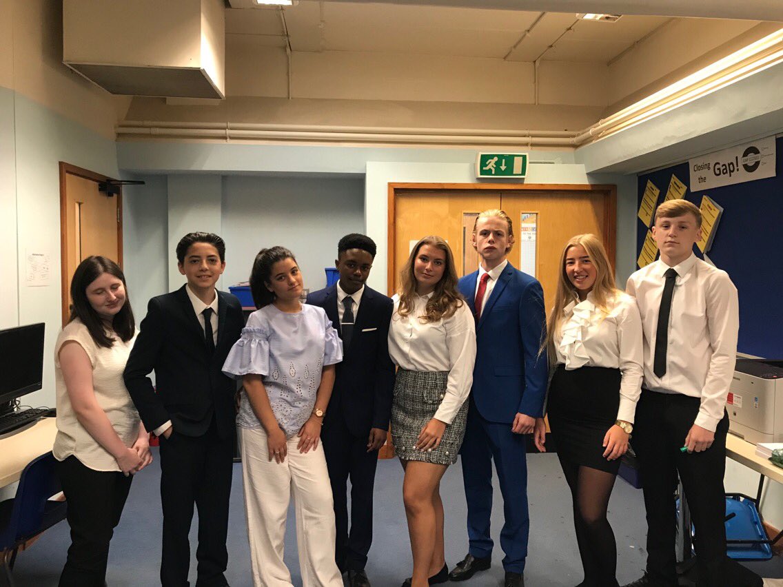 Miss W was feeling #super #proud of some of her form all dressed up today for their #MockInterview as part of their <a href="/RVHS_Careers/">RVHS Careers</a> week...