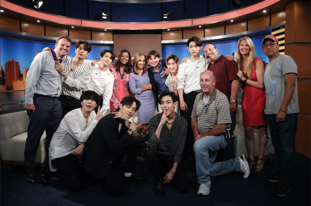 GOT7 2018 WORLD TOUR 'EYES ON YOU' IN NEW YORK
: WITH @Fox5ny GOOD DAY NEW YORK

Thank You!
@rosannascotto @loristokes

#GOT7
#갓세븐
#EyesOnYou
#GOT7WORLDTOUR
#GOT7onGDNY