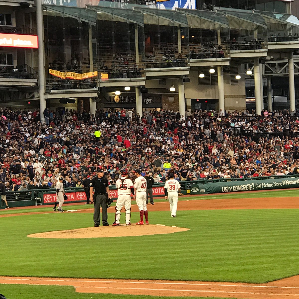 ucscleveland's tweet photo. Can u see urself sitting here for the Indians vs. Royals game on 9/5/18?!?! Log on to https://t.co/Isg20ChSD5 to purchase ur chance to win TWO tix w/ Home Plate Club access! 1st pitch @ 1:10pm. Pre-Raffle closes 7/26/18!
#UCSsharethelove #supportUCS #kidswin #rallytogether https://t.co/zZqbOU2j1w