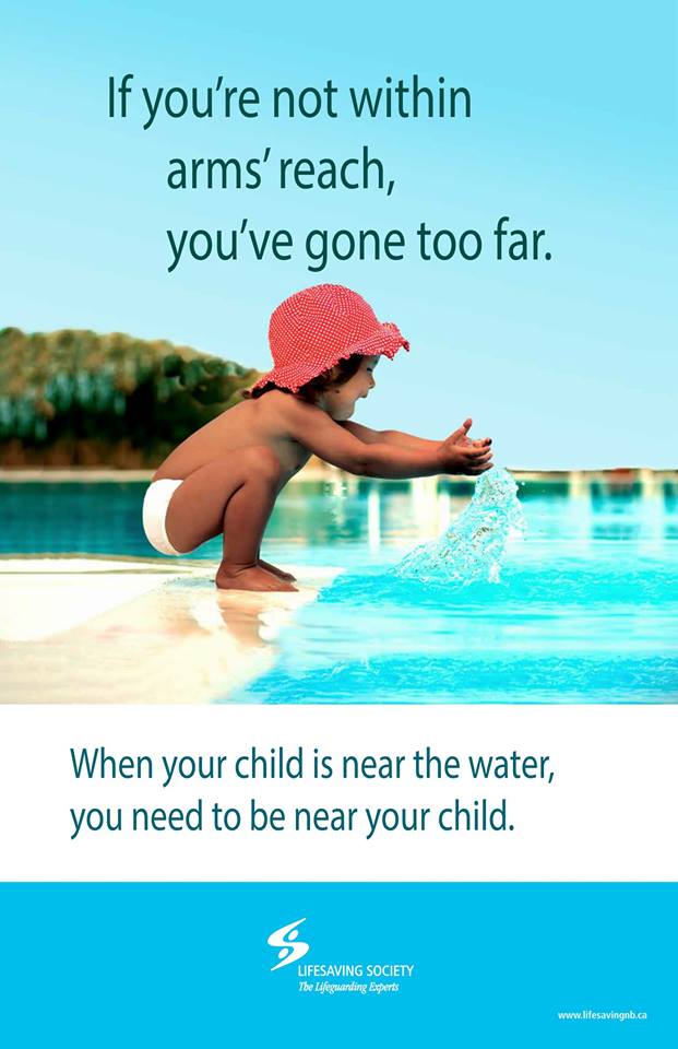 Gov_NB's tweet photo. July 15-21 is National Drowning Prevention Week. Always actively supervise children around the water - if you’re not within arms’ reach, you’ve gone too far. For more information please visit https://t.co/B64InnR9cH #NDPW2018 https://t.co/qyplOb7hG2