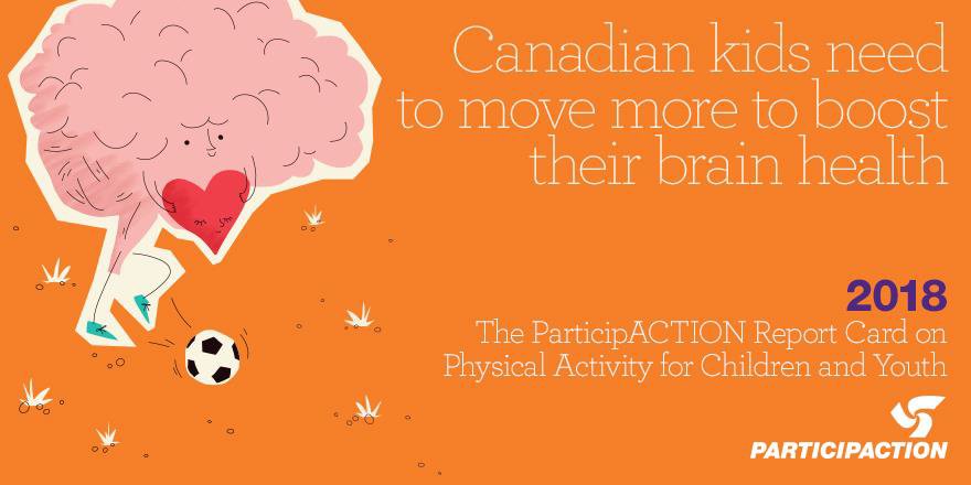 LGHealthNL's tweet image. Canada’s kids receive a D+ for overall physical activity levels. We still have a long way to go! Find out more: participACTIONreportcard.com @ParticipACTION