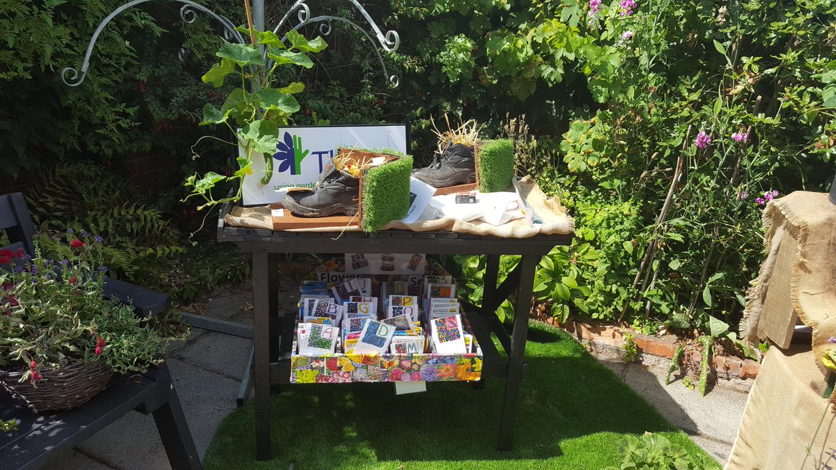 thrivecharity's tweet photo. Excitement is growing for the Trunkwell Flower Show that's taking place tomorrow, it's looking fantastic in the sunshine! #Trunkwell #STH #gardening #flowerpower https://t.co/eR0OBvcDl6