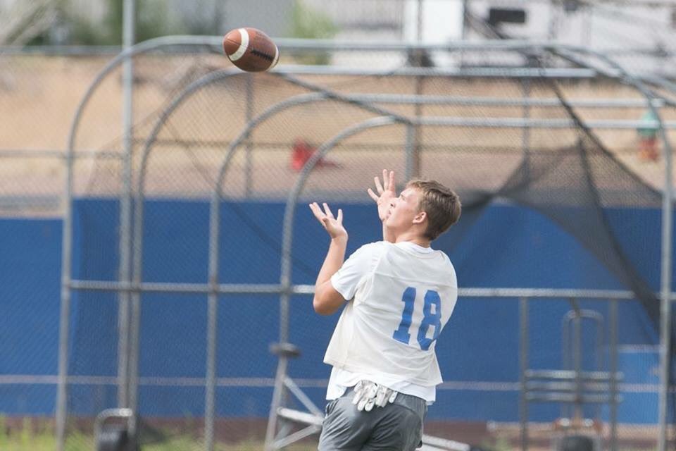 ShannonLiebroc1's tweet image. And so it begins! B working hard at Football camp. Let’s go Wolves!! #chandlerfootball #wolvesfootball #makoa #ohana