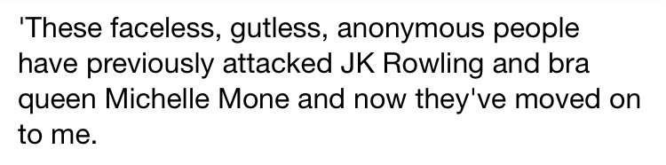 DMReporter's tweet photo. ADDENDUM: This paragraph, though. If thatโs a real quote... #BraQueen https://t.co/FLj7pmd85z
