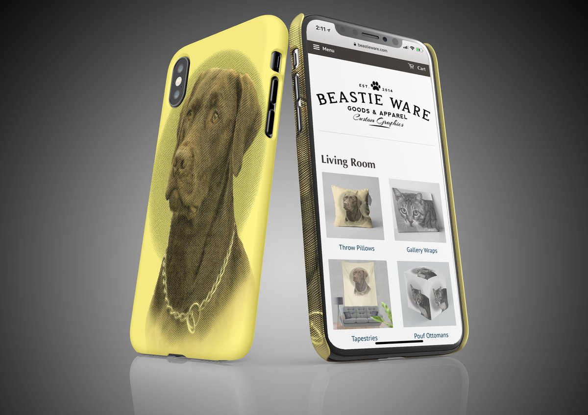 BeastieWare's tweet photo. Opening Friday! A collection of decorative items and accessories featuring a sketch of your pet! https://t.co/ePIC5rX0W4