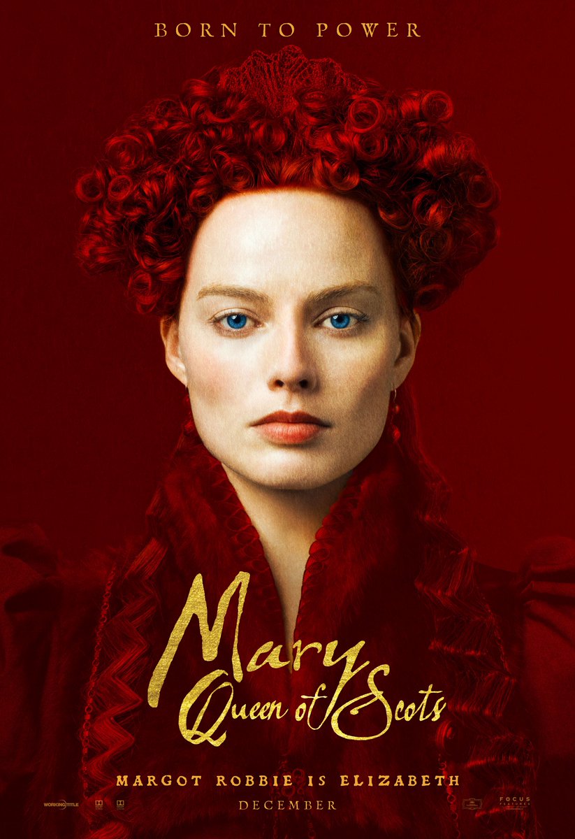 Saoirse Ronan is Mary. @MargotRobbie is Elizabeth. #MaryQueenofScots trailer TOMORROW.