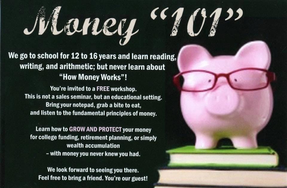 WorksZach's tweet image. Money 101 workshop in Lakewood this month is on July 17th. Come, join me to learn new #money saving and growing tips. #retirement #wealth facebook.com/events/1878632…