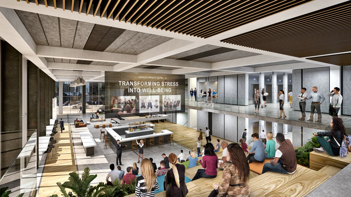To ensure a healthy and happy workforce, well-being is at the core of The Grid’s design. It is the first building in #Scotland registered to achieve a Gold WELL certification from <a href="/WELLcertified/">IWBI</a> and is aiming to be Scotland’s healthiest office building. bit.ly/2IqUOQO