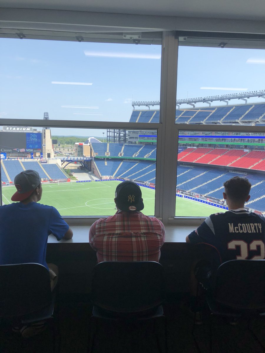 DeanCollege's tweet image. Here’s a look at press seating 📸#deancollege #sportmanagement #precollegeprograms