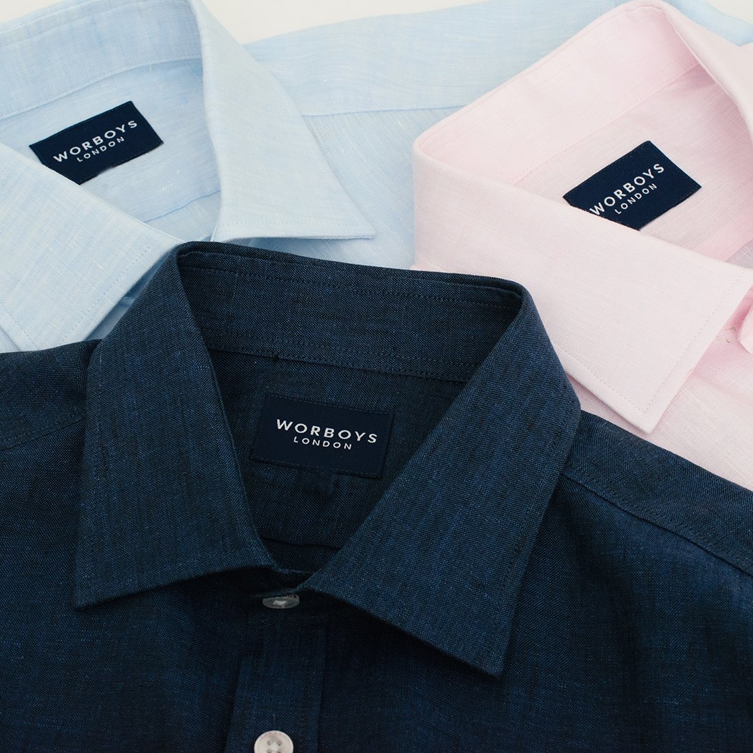 With temperatures continuing to soar, make sure you're keeping cool and stylish in your Worboys Linen shirt. Made from only the finest European linen and tailored for the perfect fit.  
#linenseason #linenshirt #tailoredshirt #tailoredlinenshirt #Europeanlinen