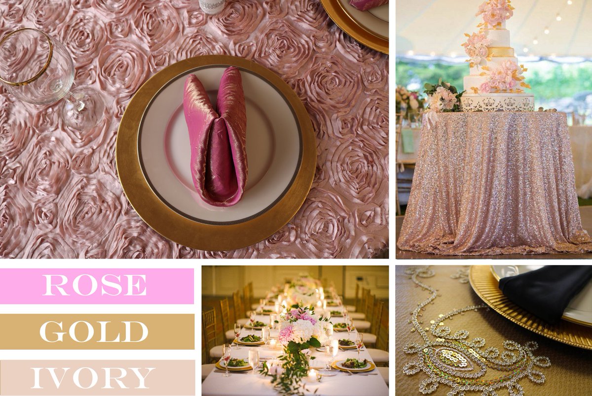 CDLinen's tweet image. Check out our Rose-Gold Summer 2018 Color Palette!