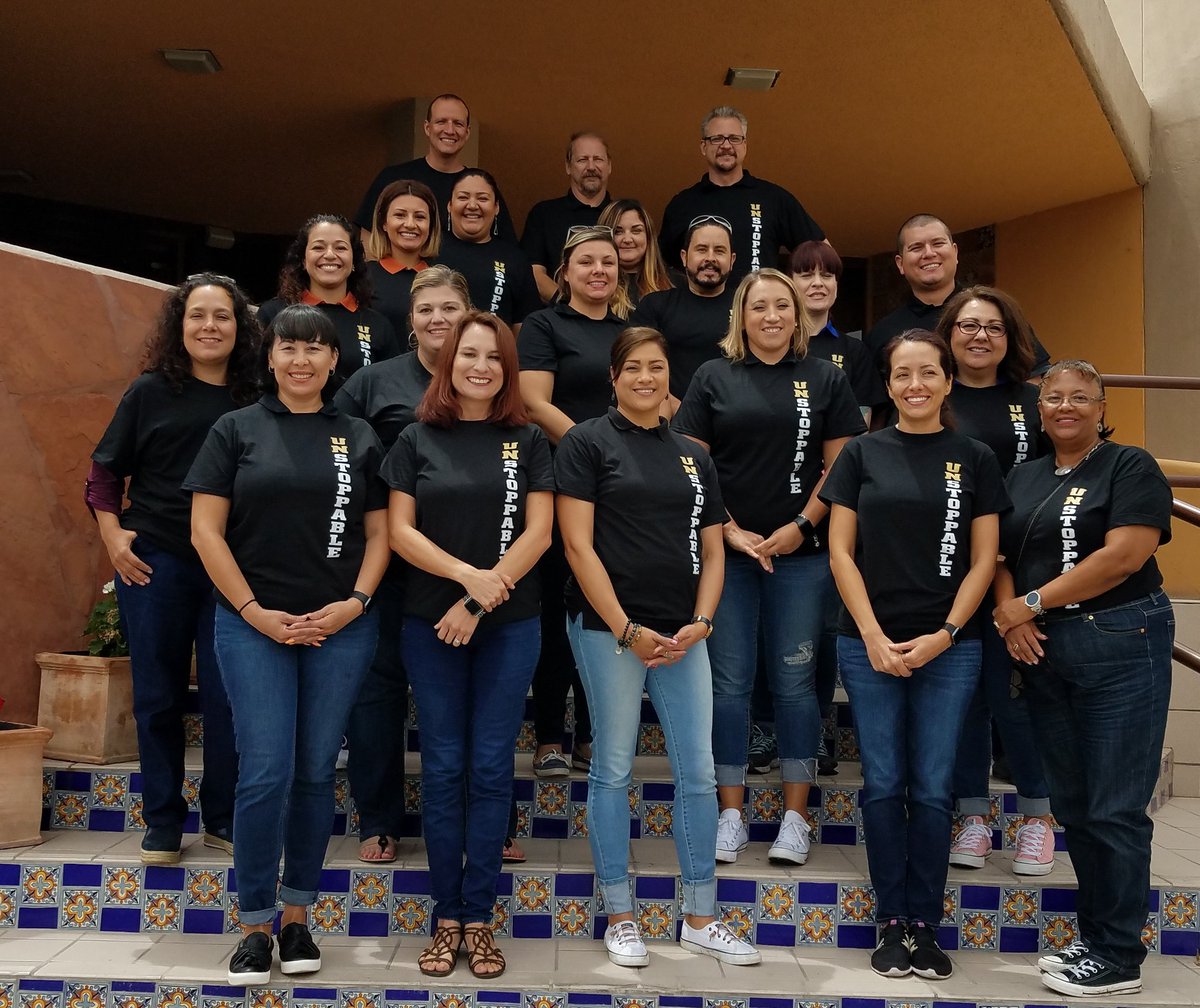Thank you to this UNSTOPPABLE group of leaders from the Empire! #TeamSISD #unstoppable #AssistantPrincipals